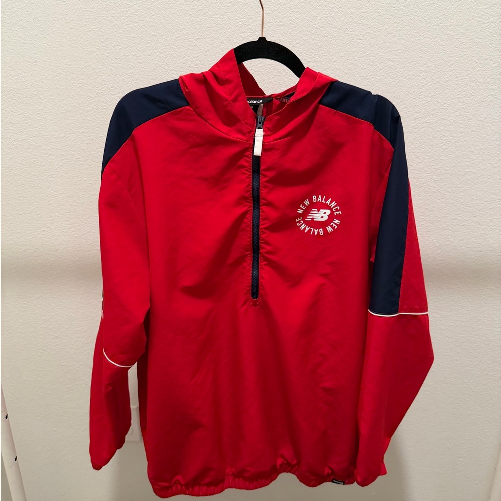 New Balance Men’s Red and Navy Raincoat